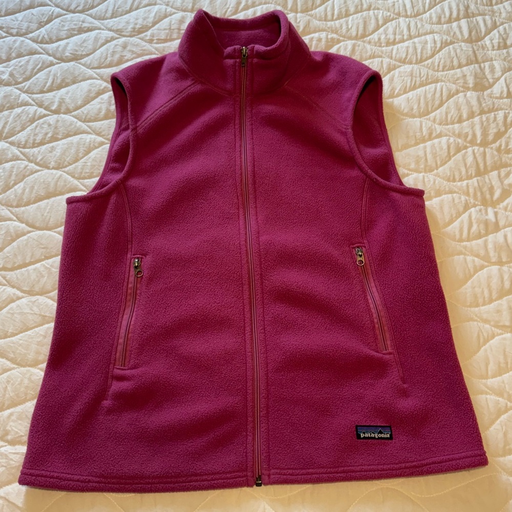 Patagonia Magenta Fleece Vest